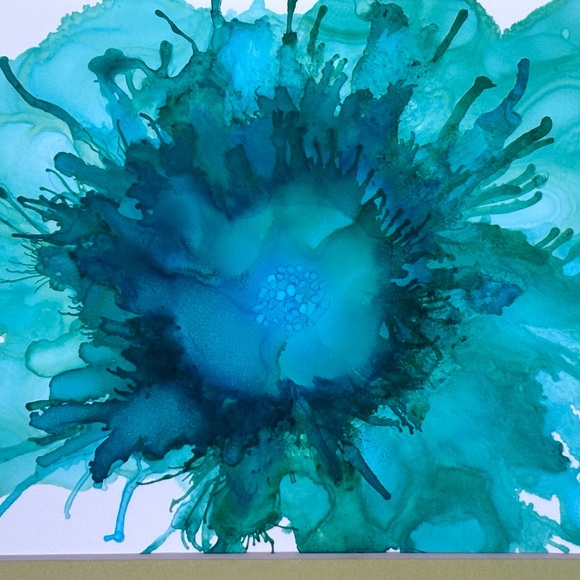 Hand crafted one of a kind wall decor painting - Picture 5 of 6